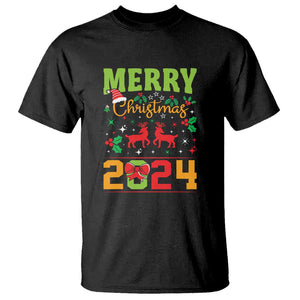 Merry Christmas 2024 T Shirt Classic Festive Xmas Vibe TS02 Black Print Your Wear