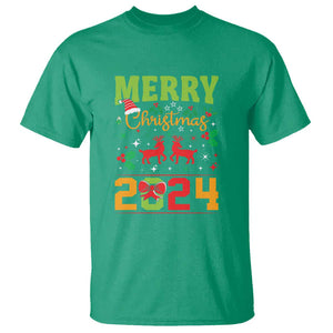 Merry Christmas 2024 T Shirt Classic Festive Xmas Vibe TS02 Irish Green Print Your Wear