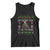 Biker Santa Claus Tank Top Oh What Fun It Is To Ride Motorcycle Christmas Ugly Sweater TS02 Black Print Your Wear