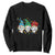 Christmas Gnomies Sweatshirt It's Fine I'm Fine Everything Is Fine TS02 Black Print Your Wear