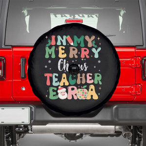 Christmas Choral Music Teacher Spare Tire Cover In My Merry Chorus Teacher Era Xmas Carol Master TS02 Black Print Your Wear