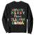 Christmas Choral Music Teacher Sweatshirt In My Merry Chorus Teacher Era Xmas Carol Master TS02 Black Print Your Wear