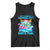 Christmas In July Relaxing Santa Tank Top My Favorite Swimming Spot Is The North Pole TS02 Black Print Your Wear