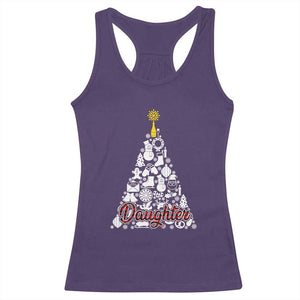 Christmas Tree Racerback Tank Top Red Plaid Daughter TS02 Purple Print Your Wear