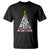 Christmas Tree T Shirt Red Plaid Daughter TS02 Black Print Your Wear