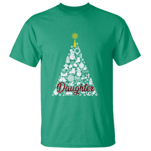 Christmas Tree T Shirt Red Plaid Daughter TS02 Irish Green Print Your Wear