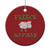 Funny Xmas Sheep Christmas Ornament Fleece Navidad Feliz Festive Xmas TS02 Print Your Wear