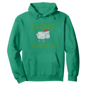 Funny Christmas Sheep Hoodie Fleece Navidad Feliz Festive Xmas TS02 Irish Green Print Your Wear