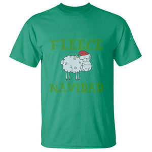 Funny Christmas Sheep T Shirt Fleece Navidad Feliz Festive Xmas TS02 Irish Green Print Your Wear