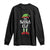 Christmas The Nana Elf Long Sleeve Shirt Funny Grandma Xmas Family Matching TS02 Black Print Your Wear