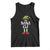 Christmas The Nana Elf Tank Top Funny Grandma Xmas Family Matching TS02 Black Print Your Wear