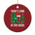 Xmas Santa Ho Ho Ho Christmas Ornament There's Some Hos In This House TS02 Print Your Wear