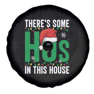 Christmas Santa Ho Ho Ho Spare Tire Cover There's Some Hos In This House TS02 Print Your Wear