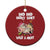 Funny Drunk Santa Christmas Ornament Ho Ho Holy Shirt What A Night TS02 Print Your Wear