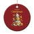 Xmas Cheese Lover Christmas Ornament Happy Cheesemas Merry Xmas TS02 Print Your Wear