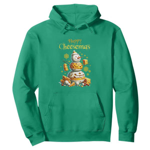 Christmas Cheese Lover Hoodie Happy Cheesemas Merry Xmas TS02 Irish Green Print Your Wear