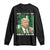 Funny Trump Make St Patrick's Day Great Again Long Sleeve Shirt Green American Flag TS02 Black Print Your Wear