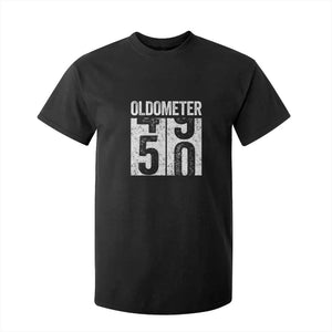 Oldometer 50 Birthday T Shirt For Kid Funny Vintage Aged to Perfection TS02 Black Print Your Wear