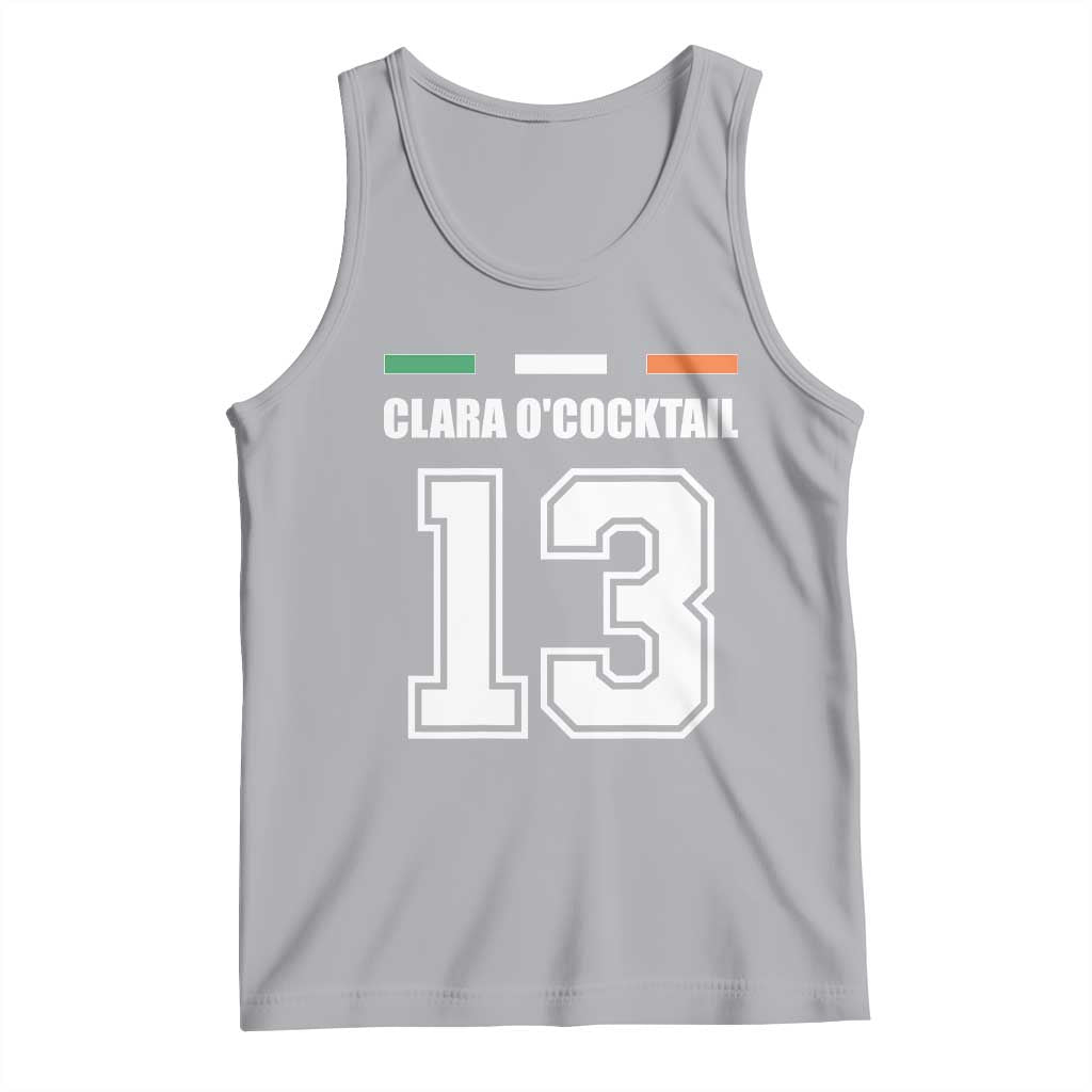 Funny Clara O'cocktail 13 Tank Top Irish Name Ireland Party St. Patricks Day Drinking Pub TS02 Athletic Heather Print Your Wear