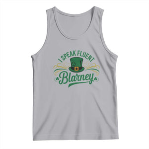 I Speak The Blarney Tank Top Funny Irish St. Patricks Day TS02 Athletic Heather Print Your Wear