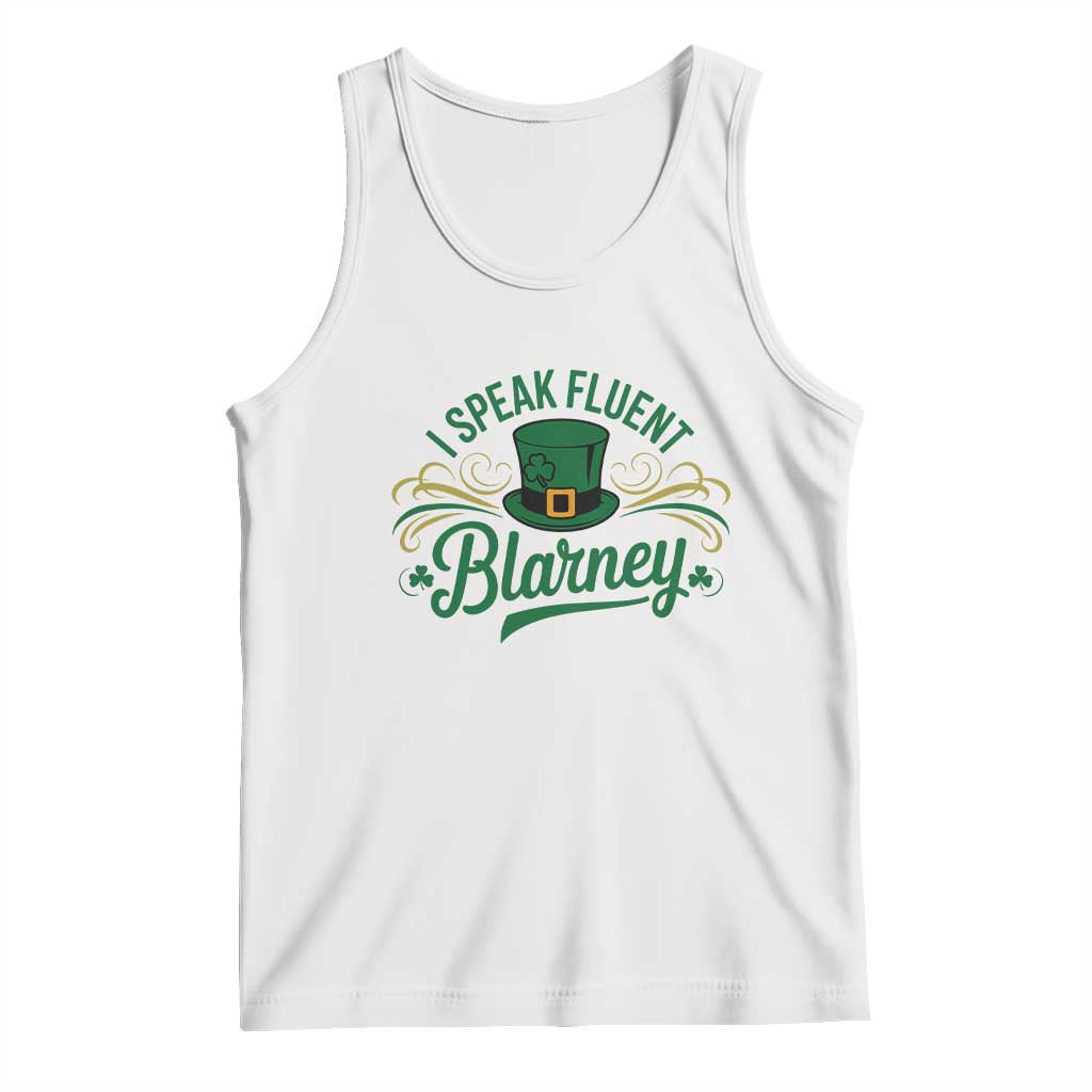 I Speak The Blarney Tank Top Funny Irish St. Patricks Day TS02 White Print Your Wear
