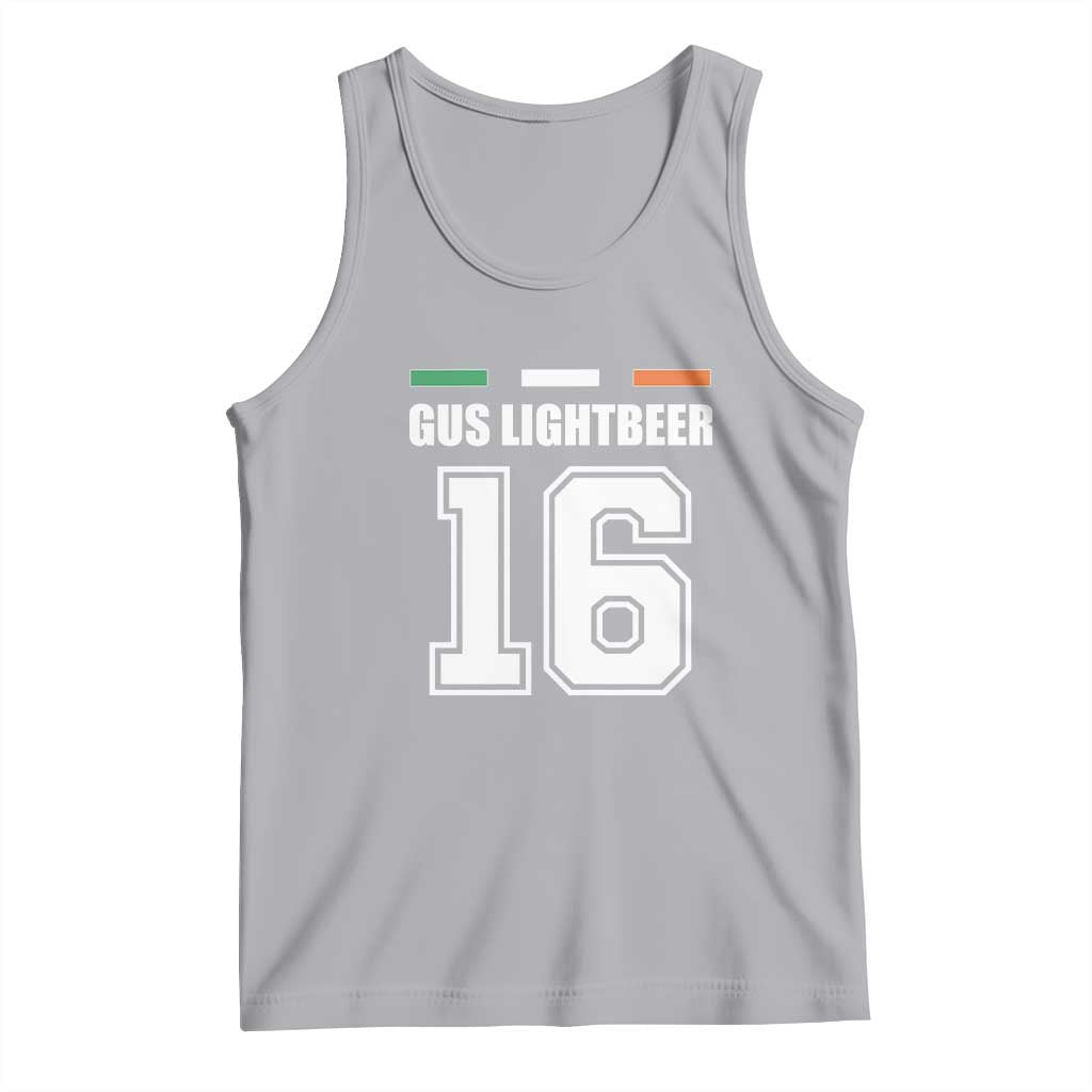 Funny Gus Lightbeer 16 Tank Top Ireland Irish Name St. Patricks Day Drinking Pub TS02 Athletic Heather Print Your Wear