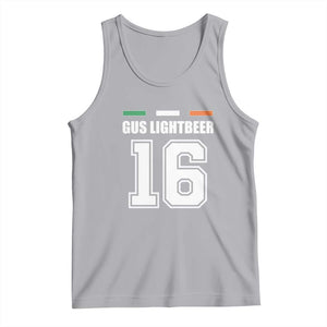 Funny Gus Lightbeer 16 Tank Top Ireland Irish Name St. Patricks Day Drinking Pub TS02 Athletic Heather Print Your Wear