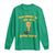 Funny St Patrick's Day Trump Long Sleeve Shirt Everybody in Pub Gettin Lucky TS02 Irish Green Print Your Wear