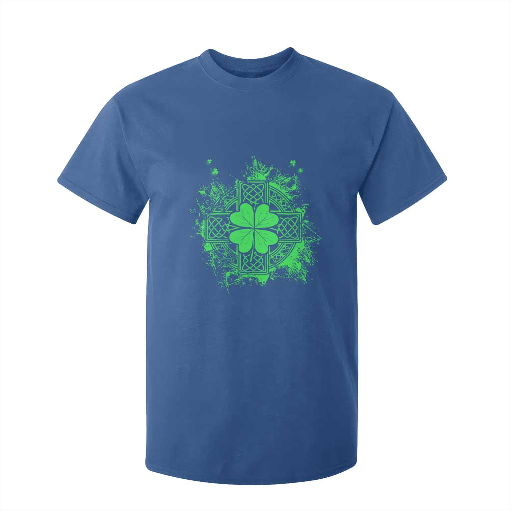 Celtic Knot Irish Shamrock T Shirt For Kid St Patricks Day TS02 Royal Blue Print Your Wear