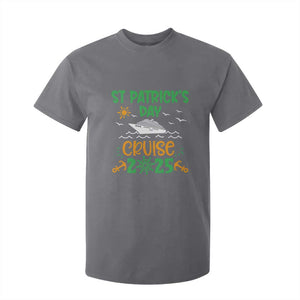 St Patricks Day Cruise Squad 2025 Matching Family T Shirt For Kid TS02 Charcoal Print Your Wear