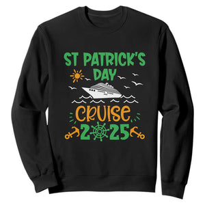 St Patricks Day Cruise Squad 2025 Matching Family Sweatshirt TS02 Black Print Your Wear