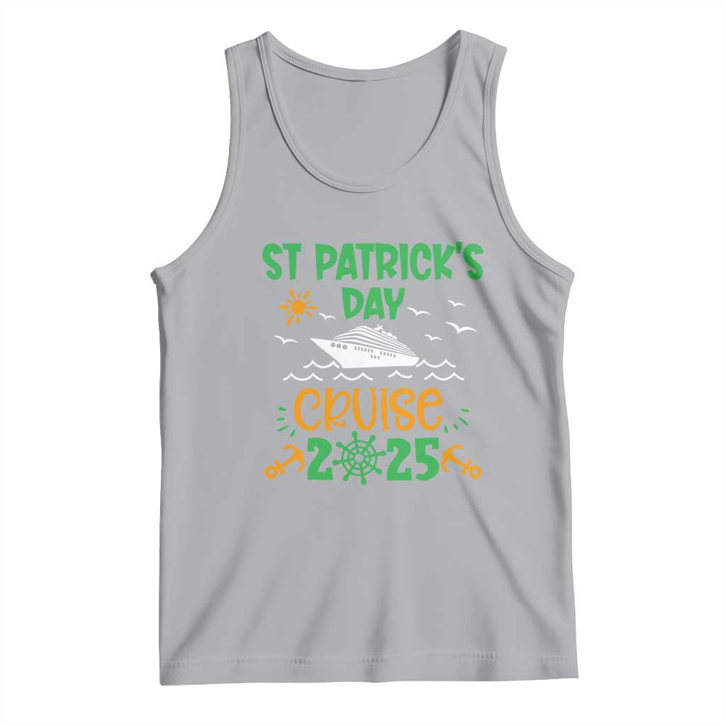 St Patricks Day Cruise Squad 2025 Matching Family Tank Top TS02 Athletic Heather Print Your Wear