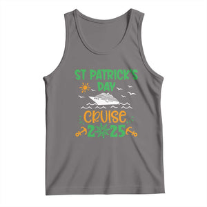 St Patricks Day Cruise Squad 2025 Matching Family Tank Top TS02 Deep Heather Print Your Wear
