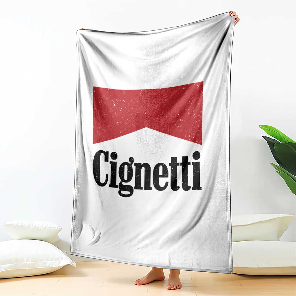 Cignetti Retro Red Box Throw Blanket Indiana Game Day Sports Fan TS02 Print Your Wear