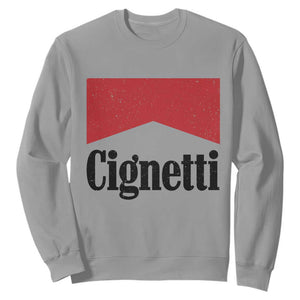 Cignetti Retro Red Box Sweatshirt Indiana Game Day Sports Fan TS02 Sport Gray Print Your Wear