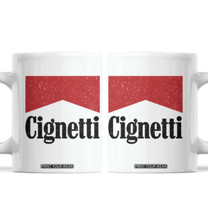 Cignetti Retro Red Box Coffee Mug Indiana Game Day Sports Fan TS02 White Print Your Wear