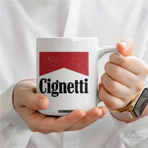 Cignetti Retro Red Box Coffee Mug Indiana Game Day Sports Fan TS02 Print Your Wear