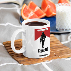 Cignetti Walking Retro Red Box Coffee Mug Indiana Game Day Sports Fan TS02 Print Your Wear