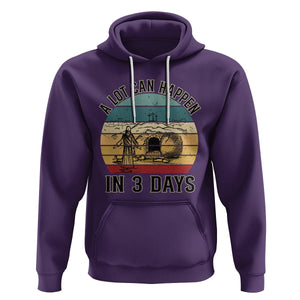 Religious Easter Hoodie A Lot Can Happen In 3 Days Christian Jesus TS02 Purple Printyourwear