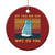 Sarcastic Cat Christmas Ornament Eff You See Kay Why Oh You TS02 Print Your Wear