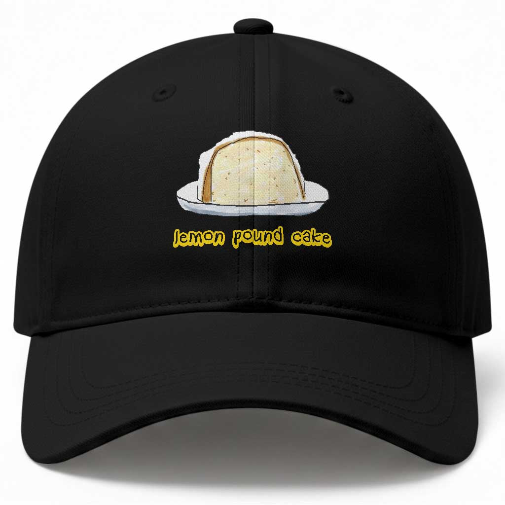 Lemon Pound Cake Funny Meme Baseball Cap Viral Edgy Hip Hop Humor Parody Gift for Rap Fans TS02 Print Your Wear