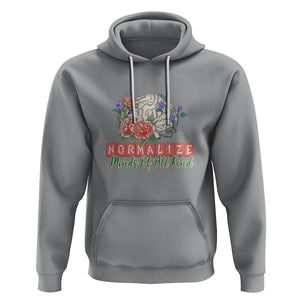 Mental Health Matters Hoodie End The Stigma Mental Health Matters Mental Awareness TS02 Sport Gray Printyourwear