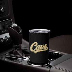 Vintage Cavs Name Script Tumbler Cup for Sports Fan TS02 Print Your Wear