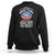 Female Veteran Sweatshirt I Don't Have An Inside Voice Just A Mouth With No Filter Women Lips TS02 Black Printyourwear