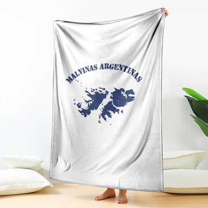 Retro Malvinas Argentinas Distressed Map Graphic Throw Blanket Argentine Island Sovereignty Heritage Pride TS02 Print Your Wear