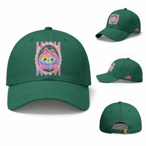 Kawaii Third Grade Glitter Dumpling Printed Graphic Baseball Cap Cute First Day Back To School for Students Teachers TS02 Baseball Cap Universal Fit Irish Green Print Your Wear