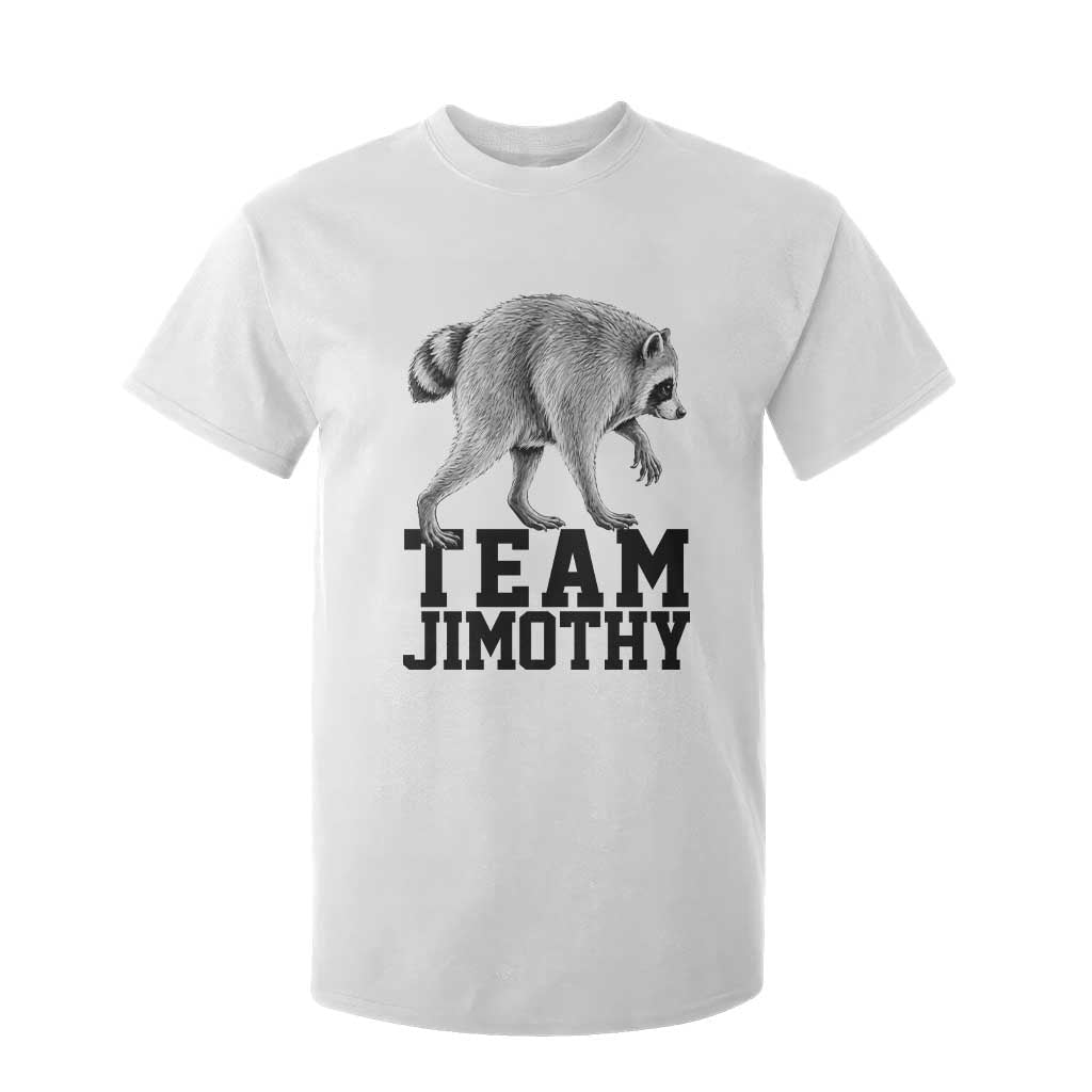 Team Jimothy Viral Seattle Raccoon T Shirt For Kid Vintage Trash Panda Meme Graphic TS02 White Print Your Wear