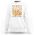 Harris Walz 2024 Sweatshirt For A Brighter Tomorrow Kamala Tim Retro Groovy TS02 White Print Your Wear