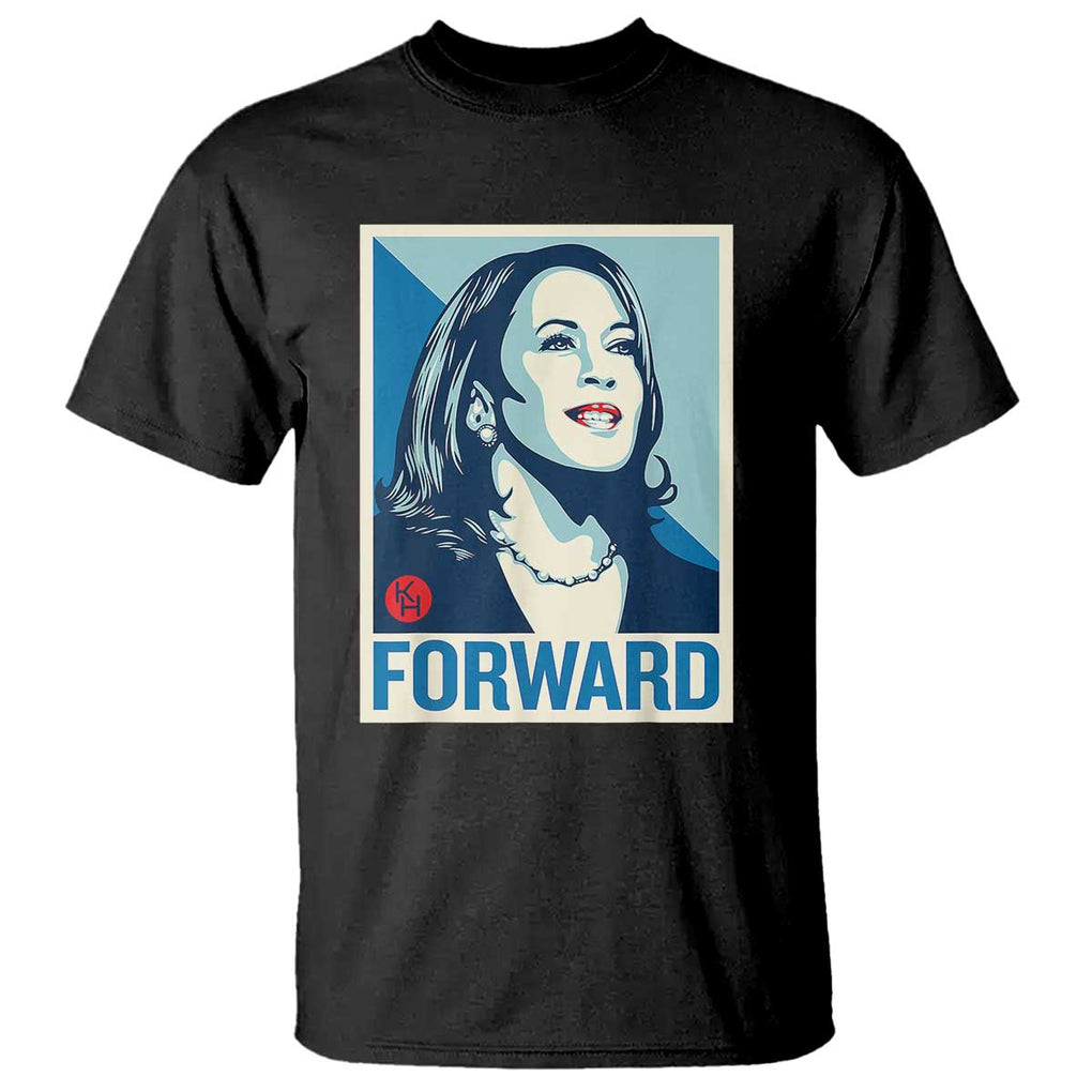 Kamala Harris Forward 2024 T Shirt Madam President 47th Graphic TS02 Black Print Your Wear