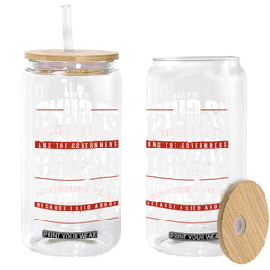 Funny 2A Math Word Problem Pro Gun Rights Glass Can 47 Guns Left Because I Lied About Having 12
